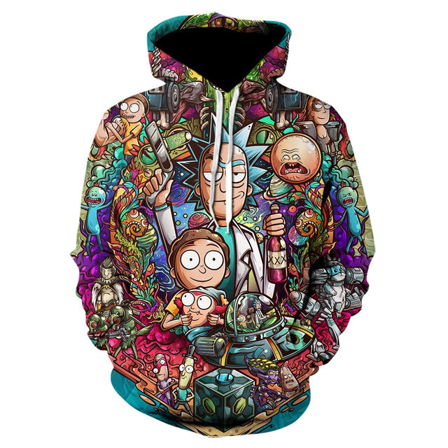 Rick and Morty Winter High Quality