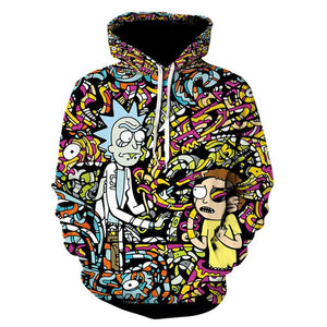 Rick and Morty Colorful High Quality