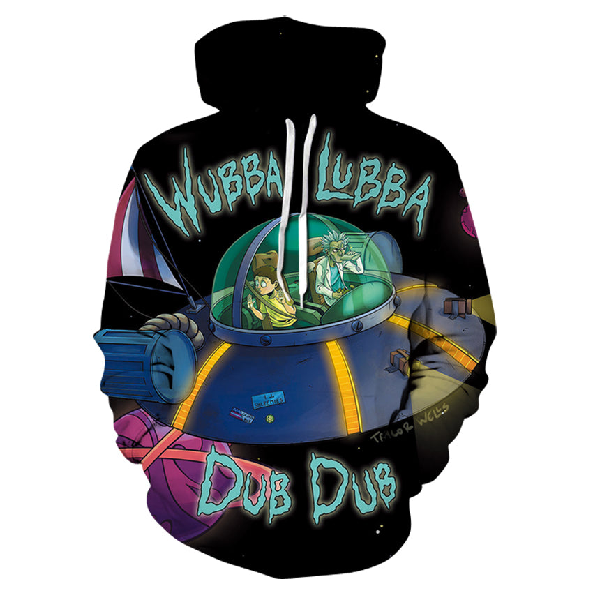 Rick and Morty 'Wubba Lubba Dub Dub' High Quality